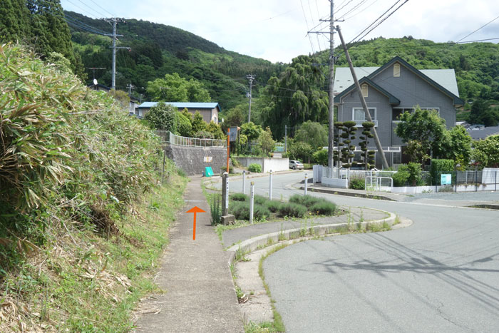 蛇行と鑪山