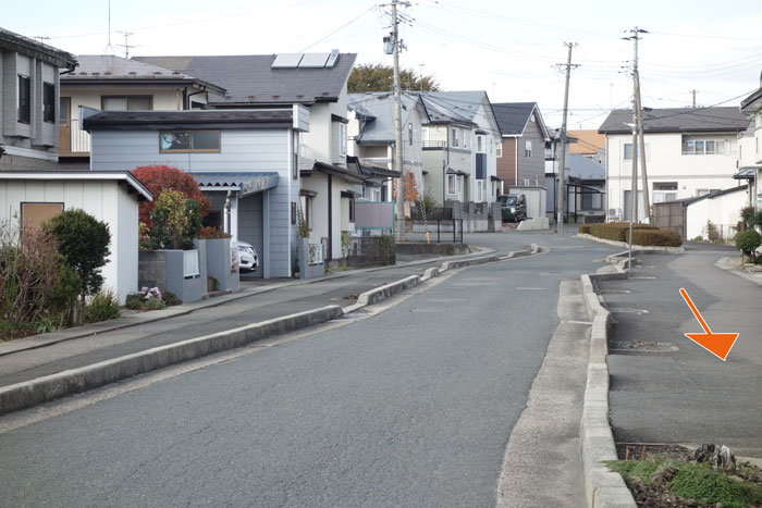 謎の道の終わり