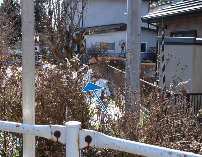 外山川暗渠上