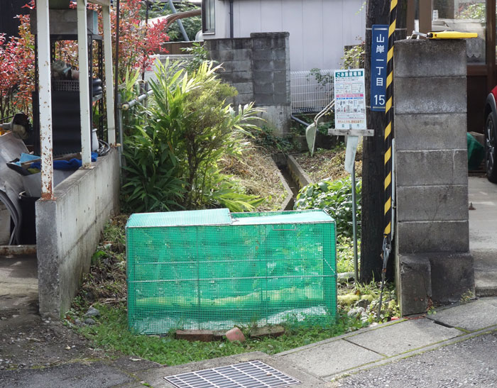ごみ集積場、縦方向