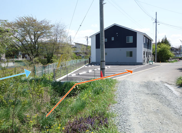 新アパート下流