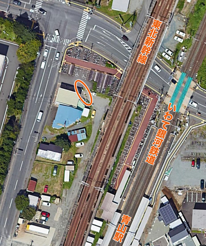 現在の航空写真