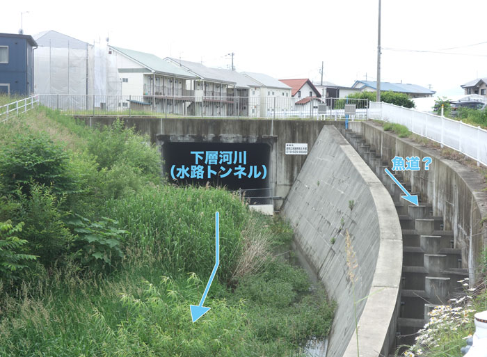 トンネル出口