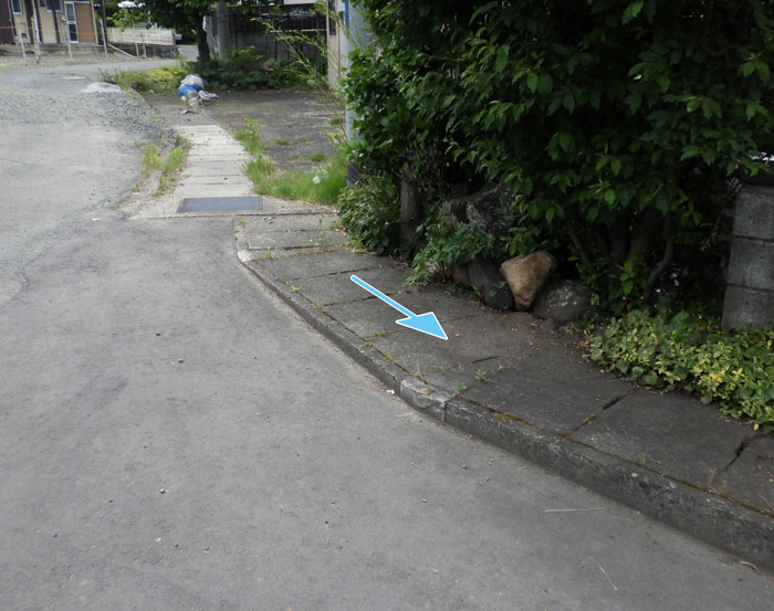行き止まり
