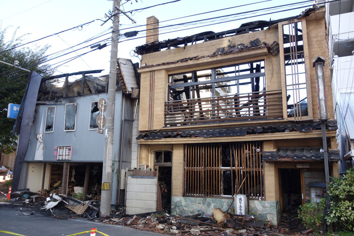 橋本屋本店火災2