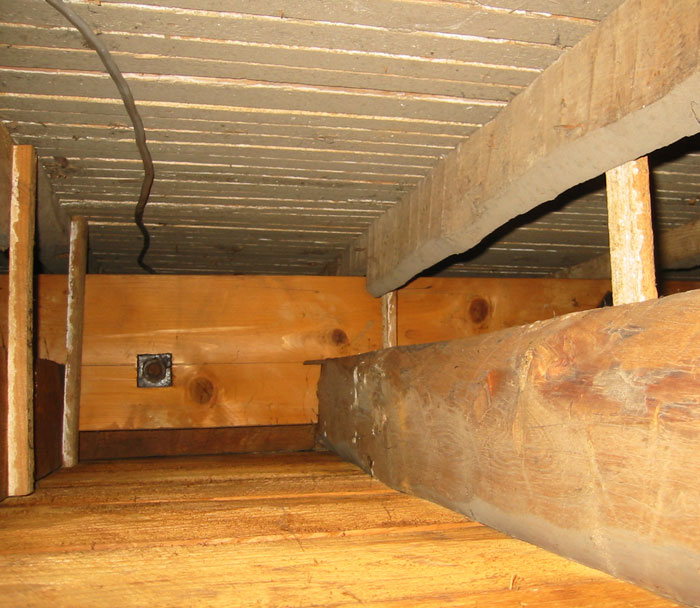 石井県令私邸-床組